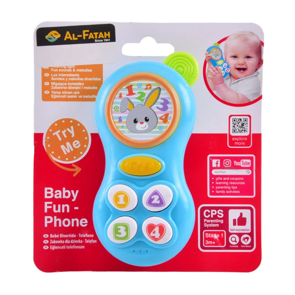 0638 WIN FUN RATTLE PHONE