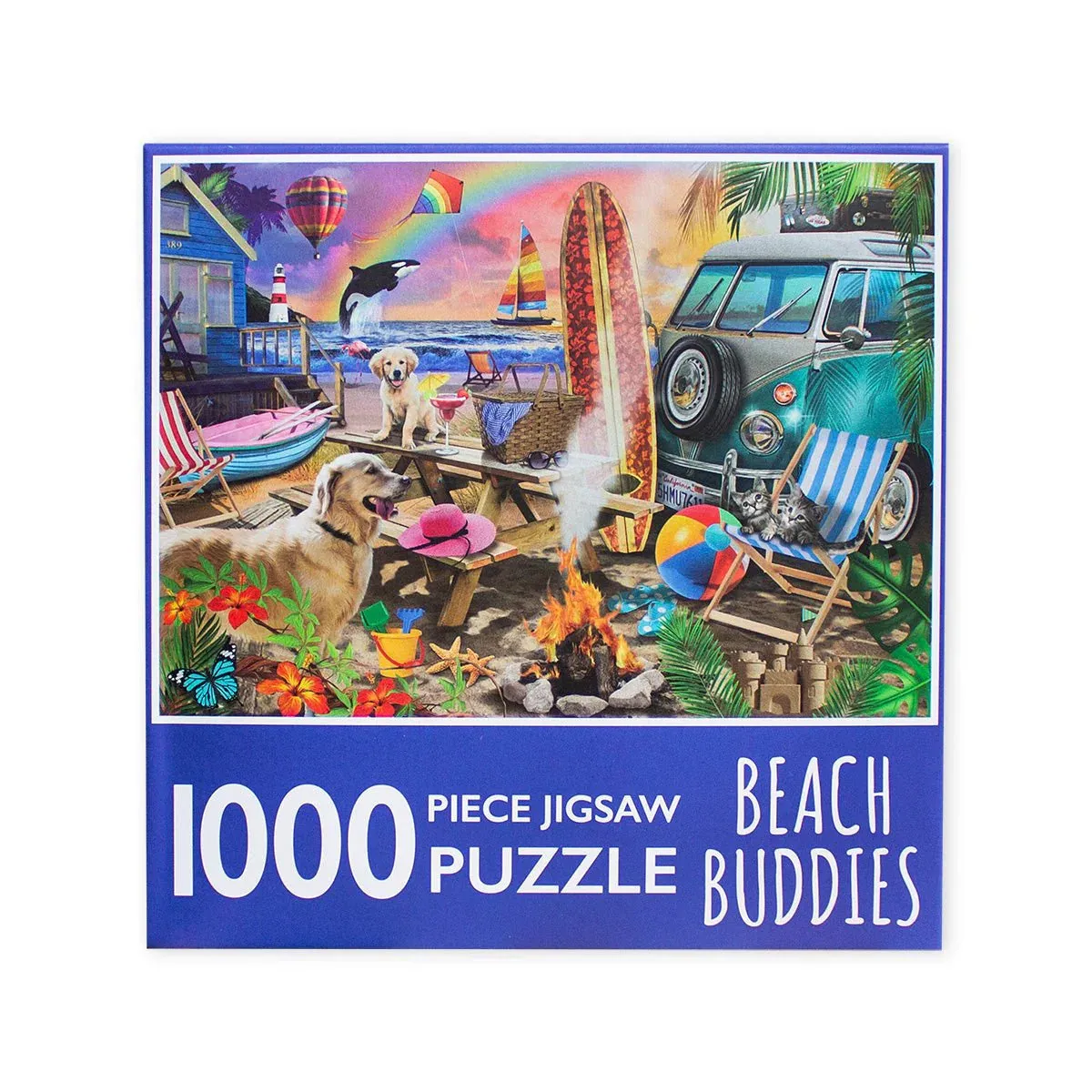 1000-Piece Jigsaw Puzzle, Beach Buddies