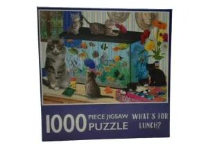 1000 Piece What's For Lunch Food Themed Jigsaw Puzzle