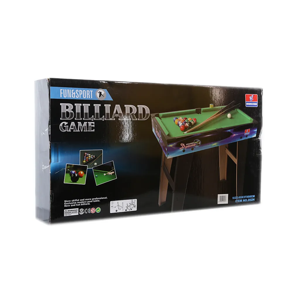 202H BILLIARD GAME WOODEN (3  YEAR) A.I