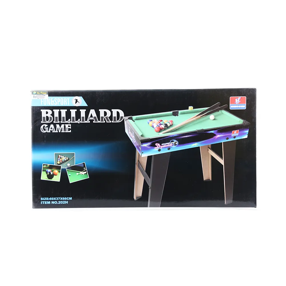 202H BILLIARD GAME WOODEN (3  YEAR) A.I