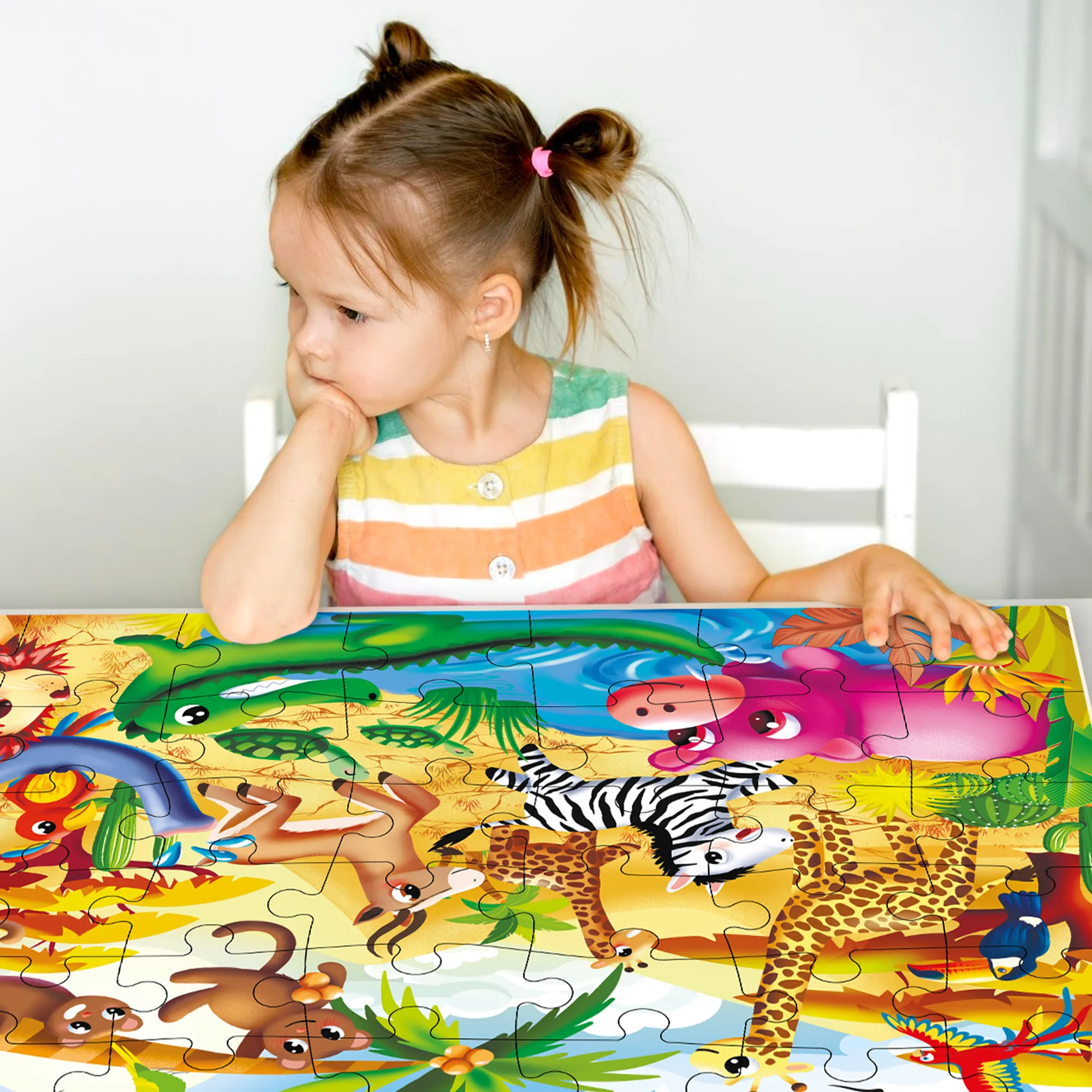 2x3 FT Giant Floor Puzzles for Kids Ages 4-6 | Africa