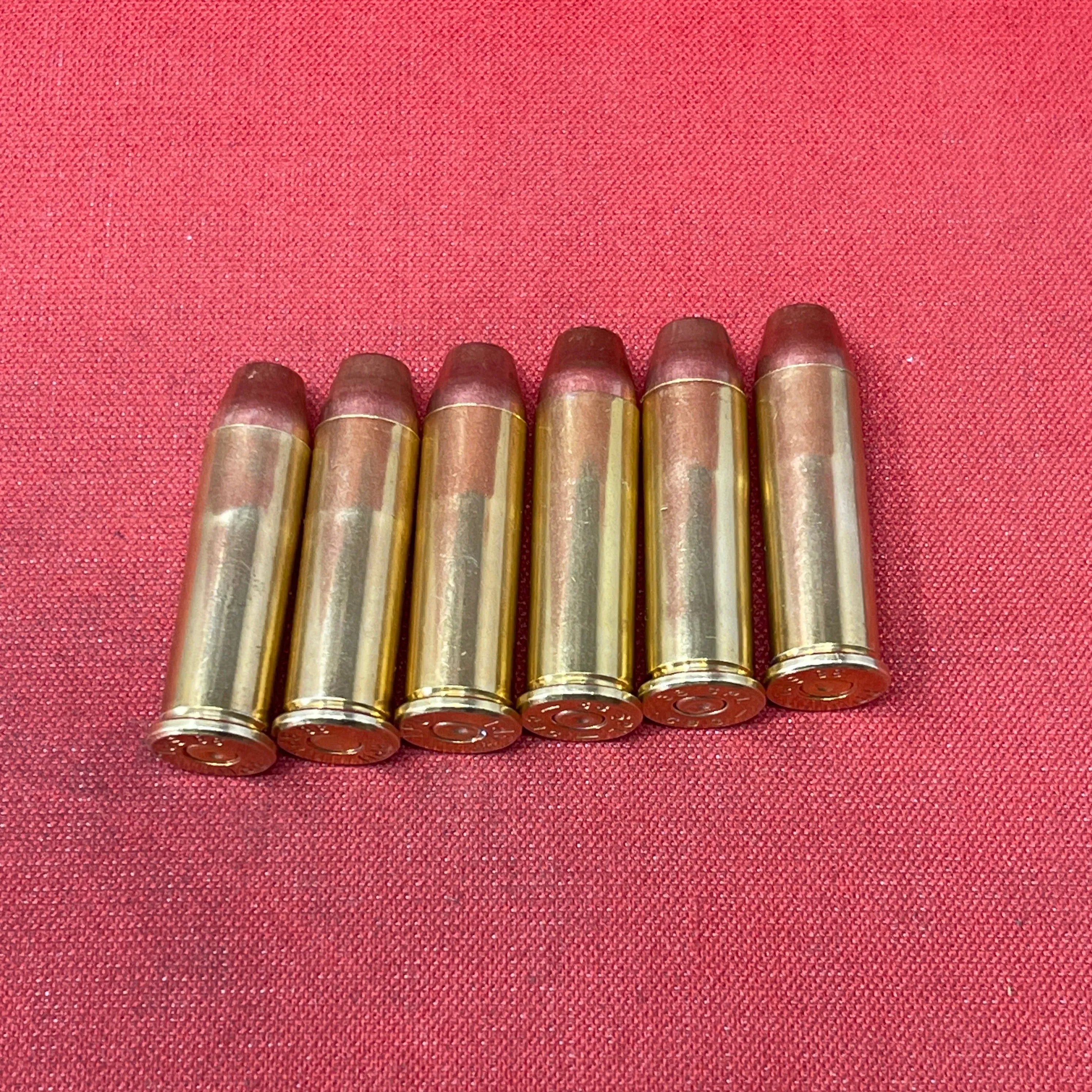 6 x .38 Special INERT Brass Cartridge