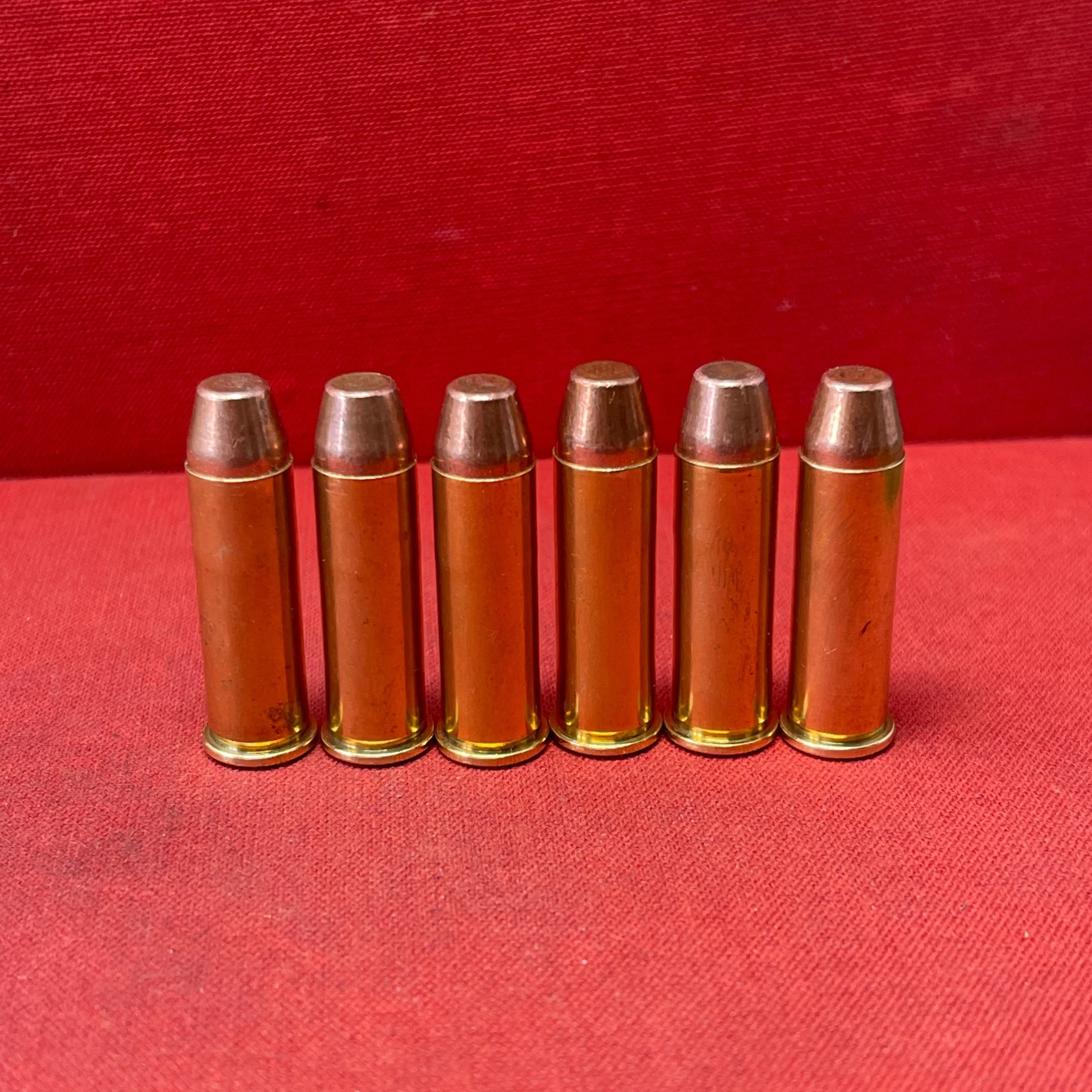 6 x .38 Special INERT Brass Cartridge