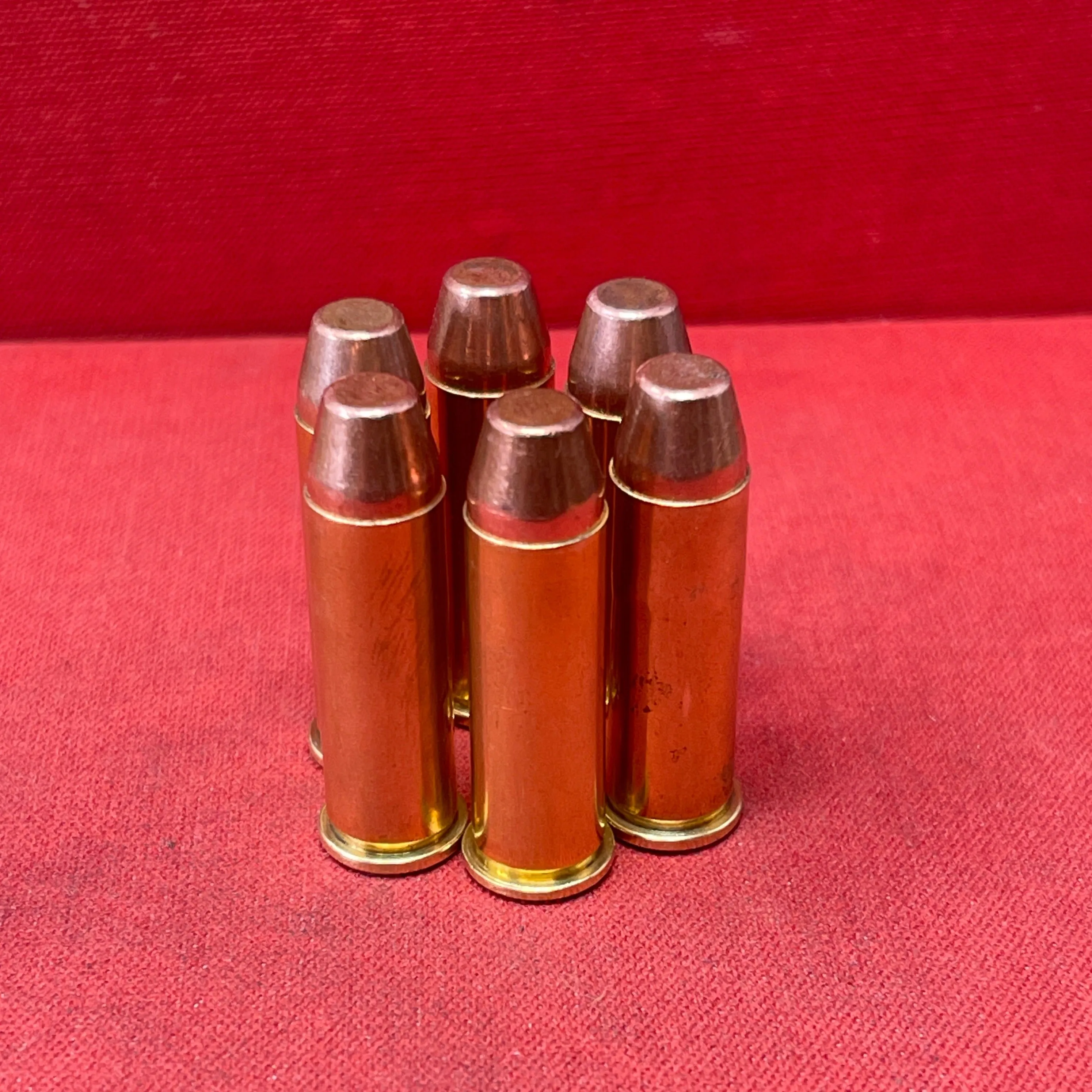 6 x .38 Special INERT Brass Cartridge