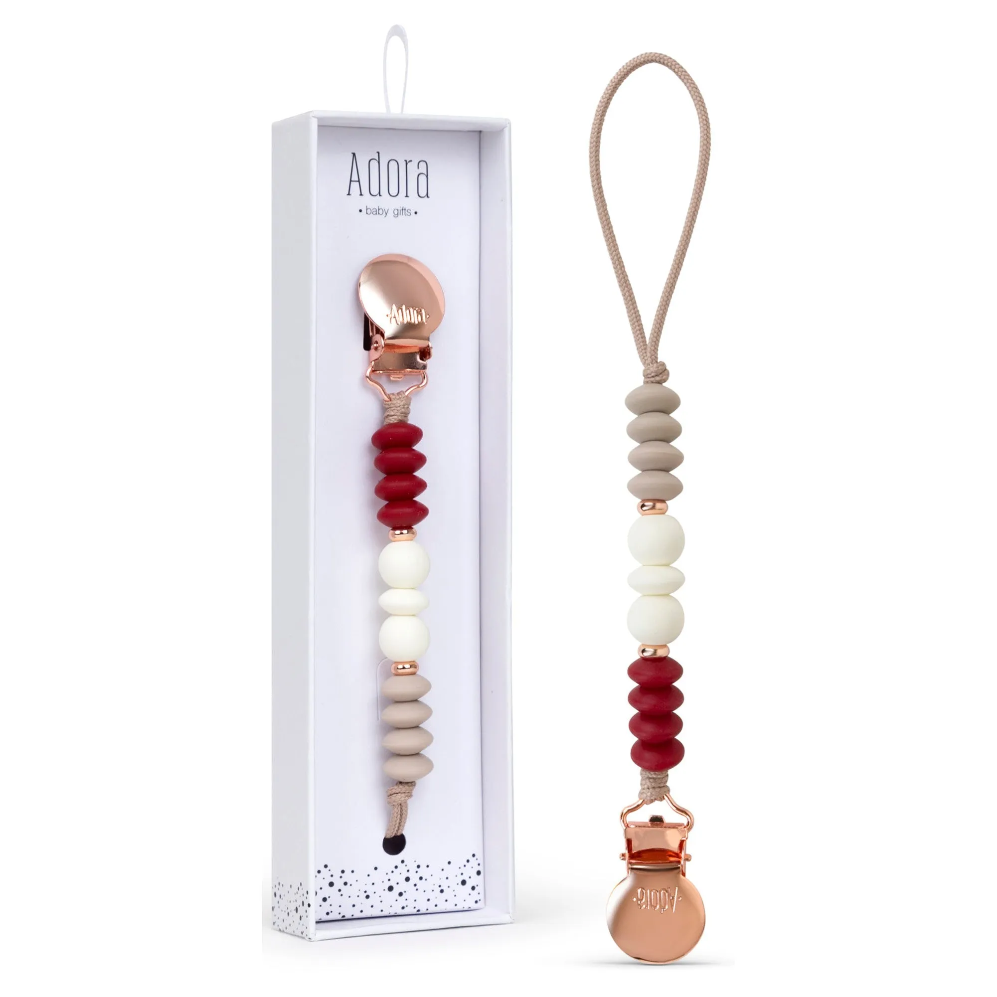 Adora Girls Pacifier Clips