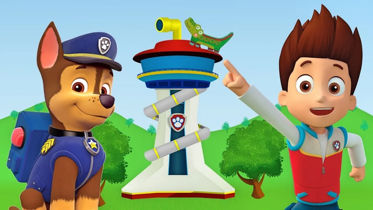 Alligator Paw Patrol Make A Scene - English