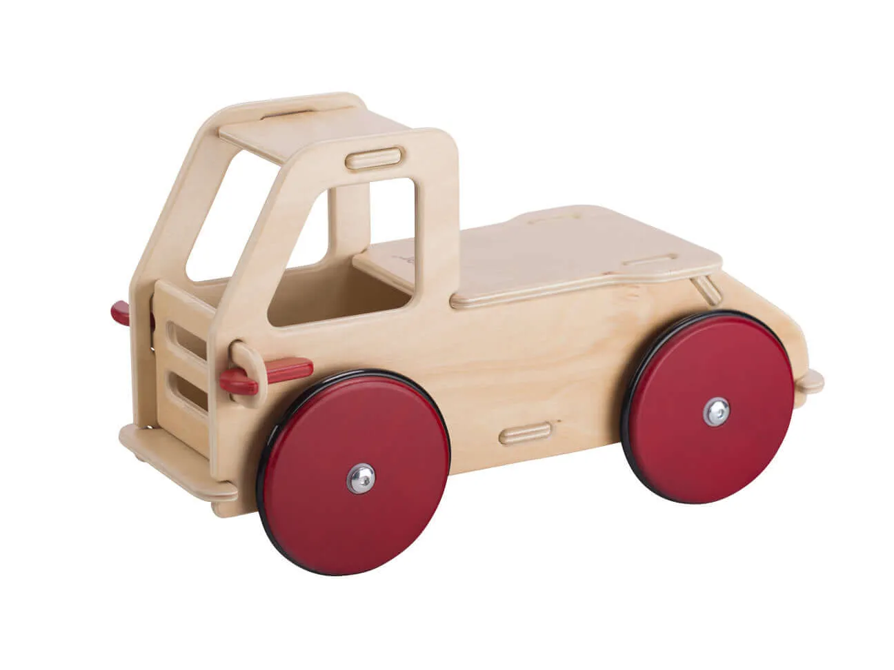 Baby Ride-On and Play Truck Natural