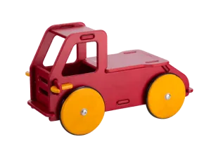 Baby Ride-On and Play Truck Red