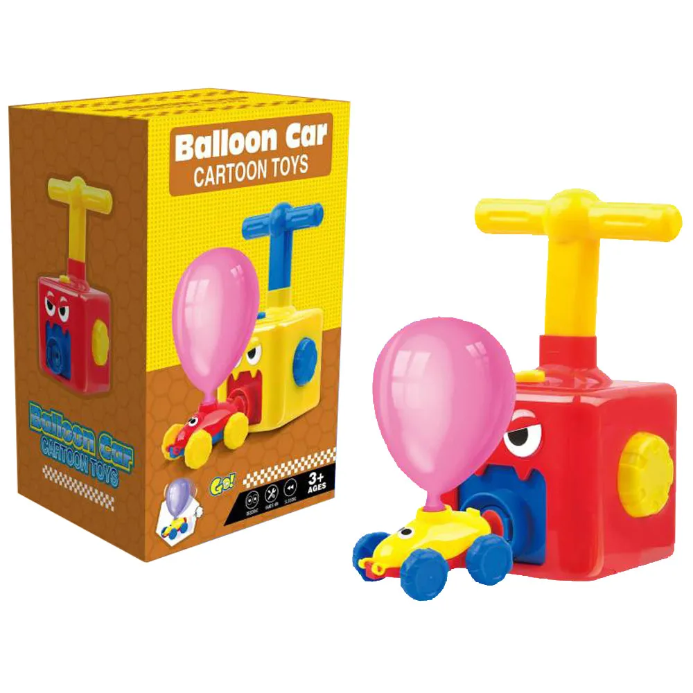 Balloon Power Car Launcher Toy Playset