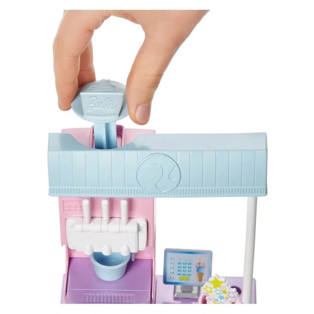 Barbie Ice Cream Shop Playset