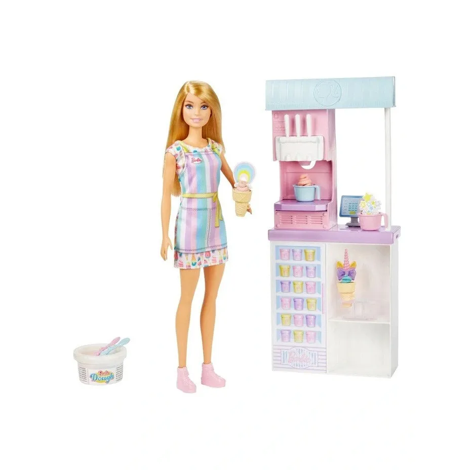 Barbie Ice Cream Shop Playset