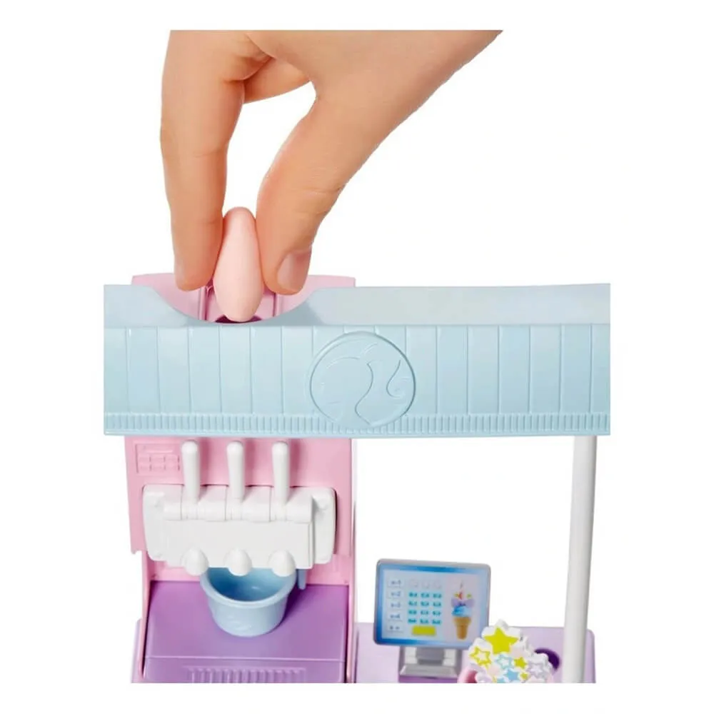 Barbie Ice Cream Shop Playset