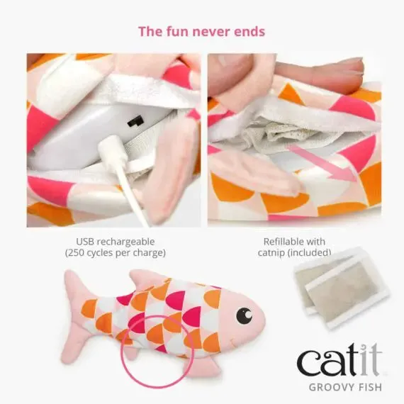 Catit Groovy Fish Toy