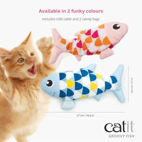 Catit Groovy Fish Toy