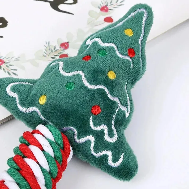 Christmas Fun Chew Toys for Furry Friends