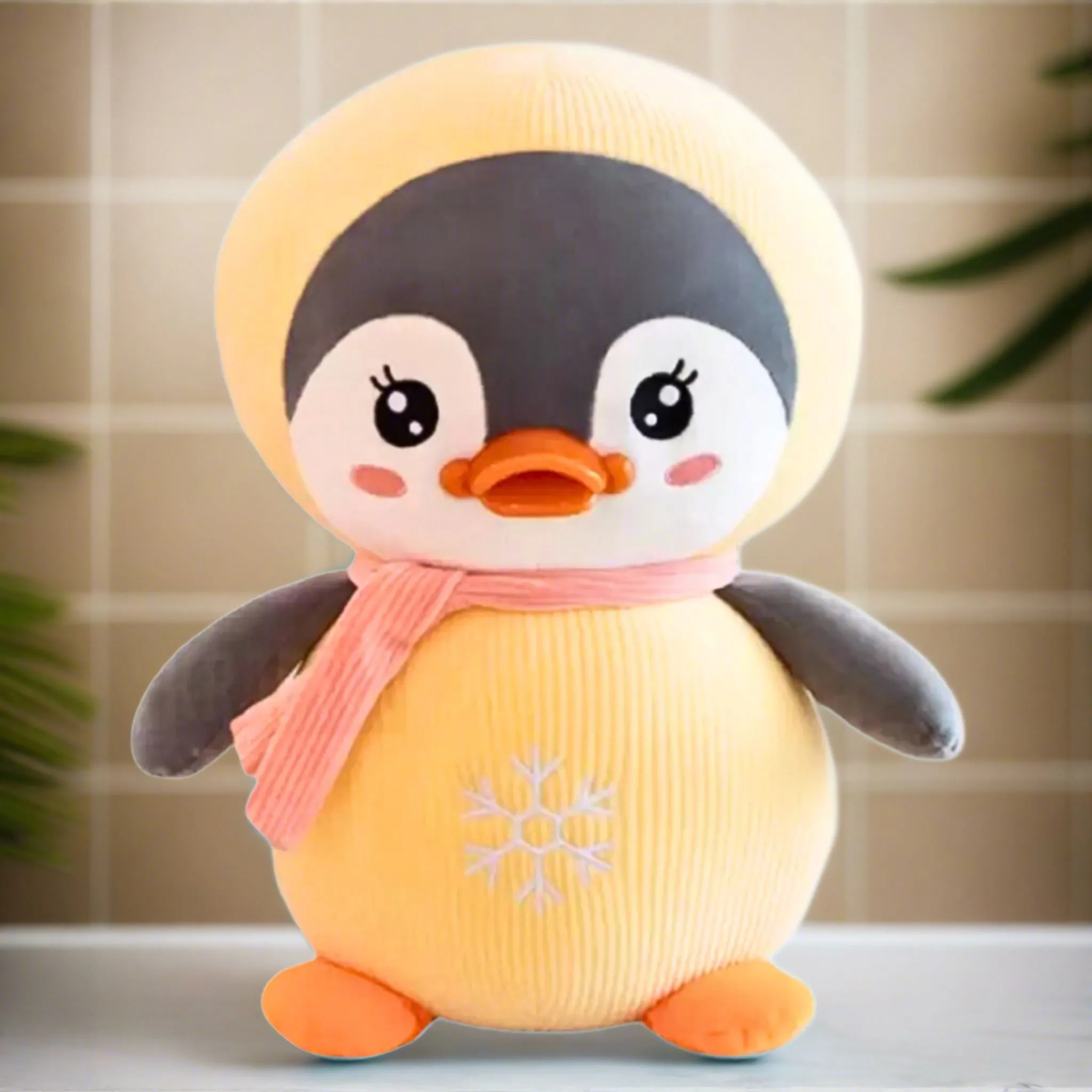 Cozy Winter Penguin Plushie