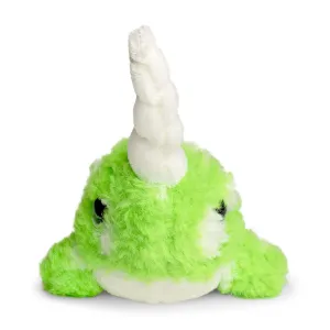 Cute & Cuddly Narwhal 6 Inch Plush | Green