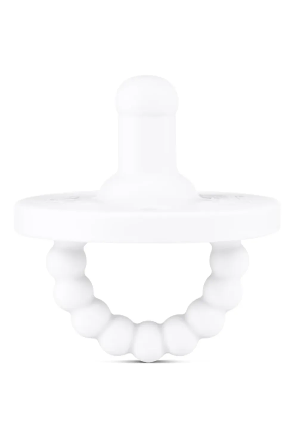 Cutie Pacifier Round - White