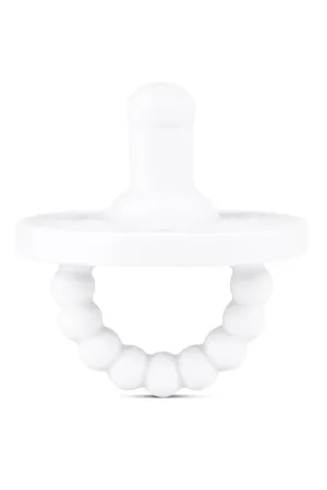 Cutie Pacifier Round - White