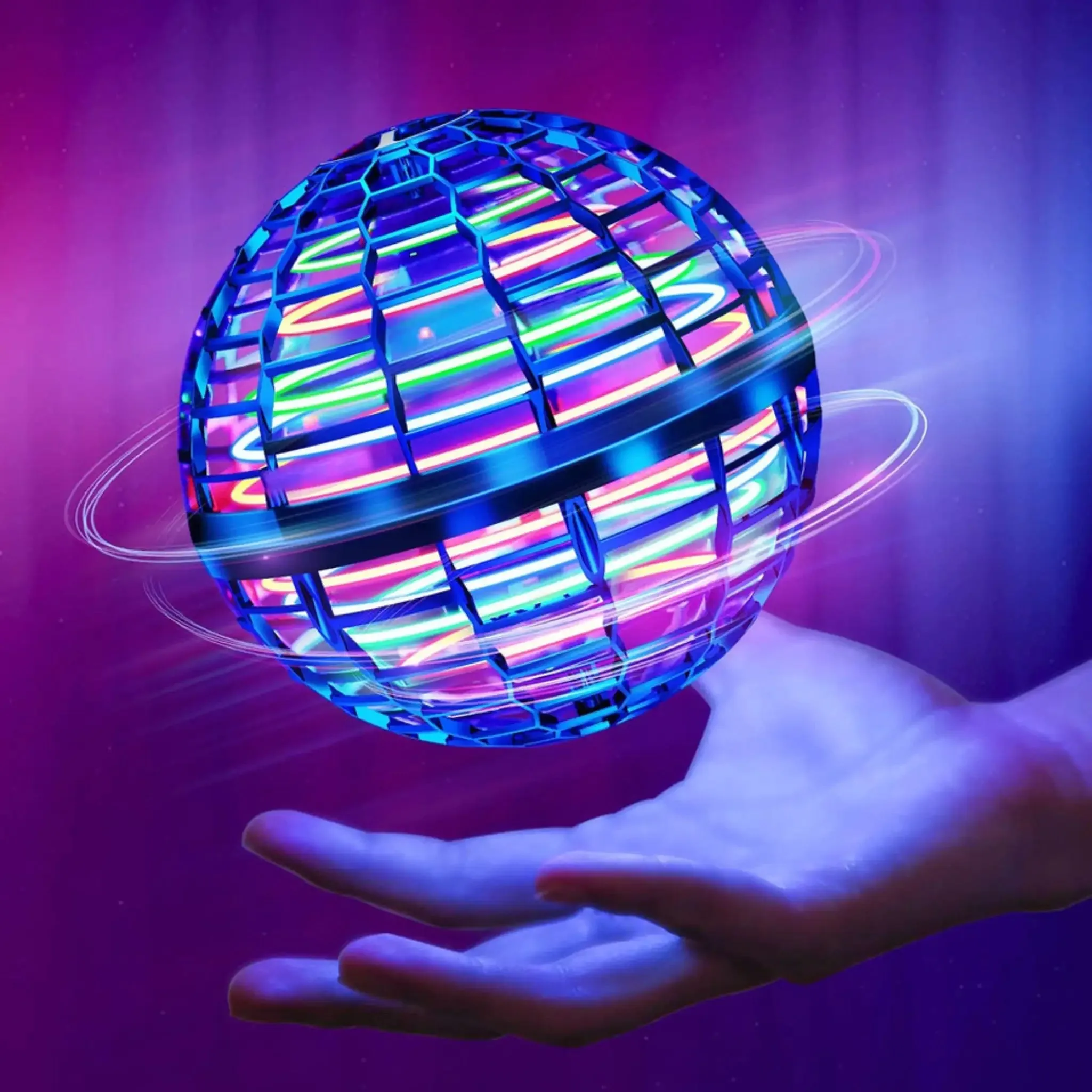 Dazzling LED Lights Hover Ball