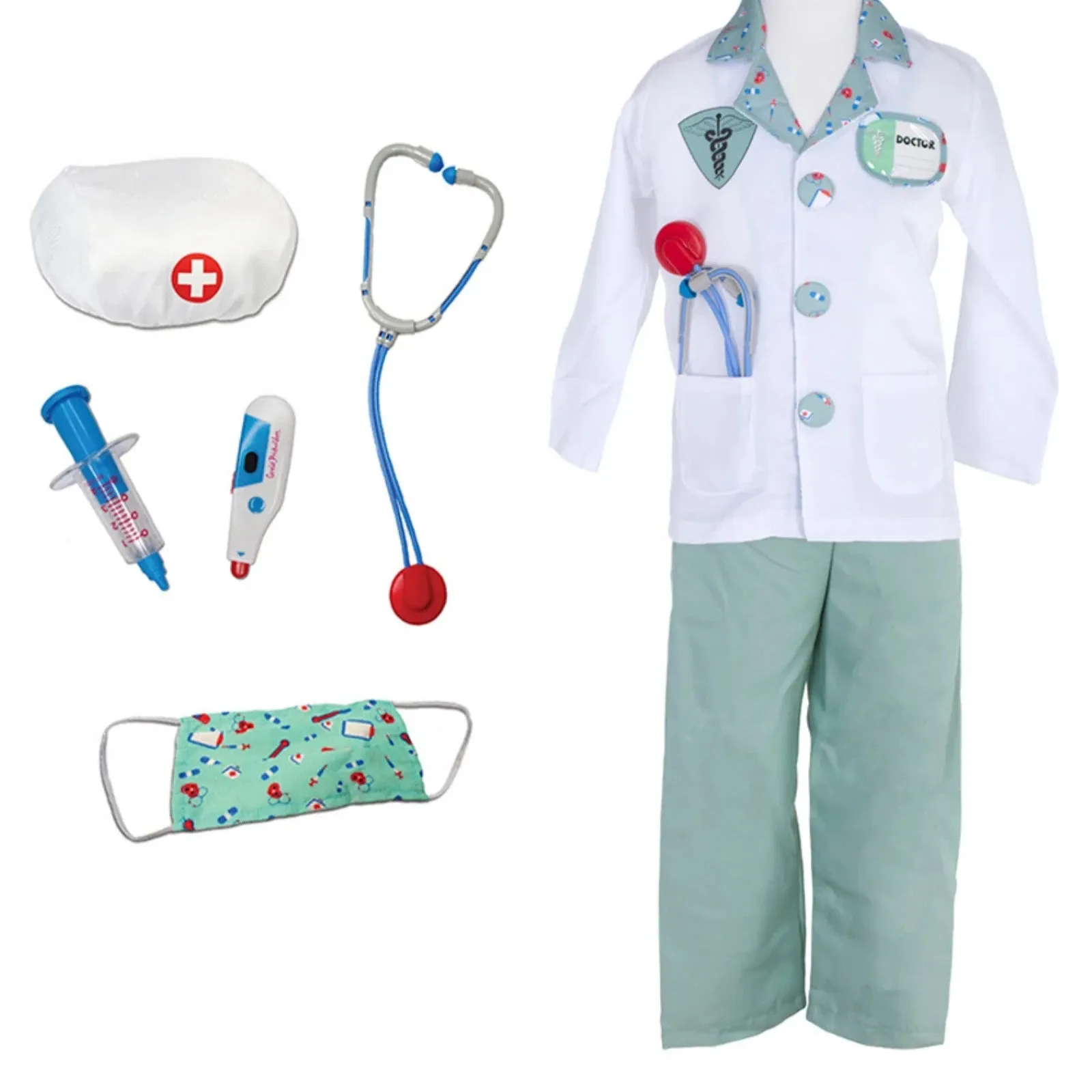 Doctor Costume - Size 5-6