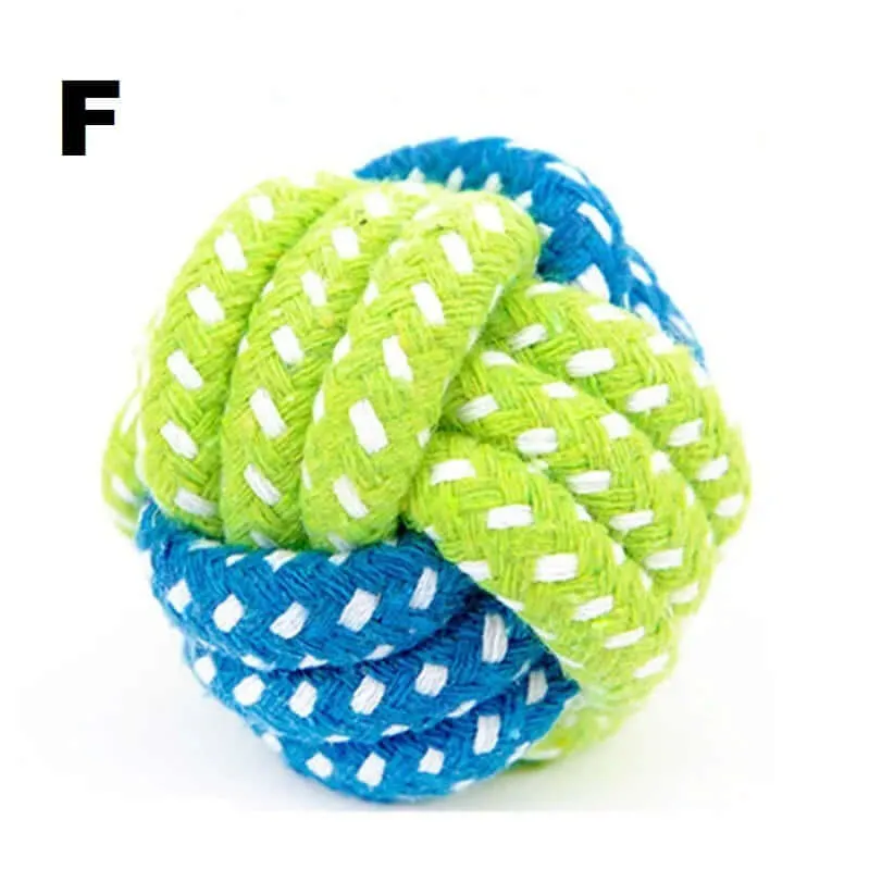 Dog Teeth Chew Rope Ball Toy