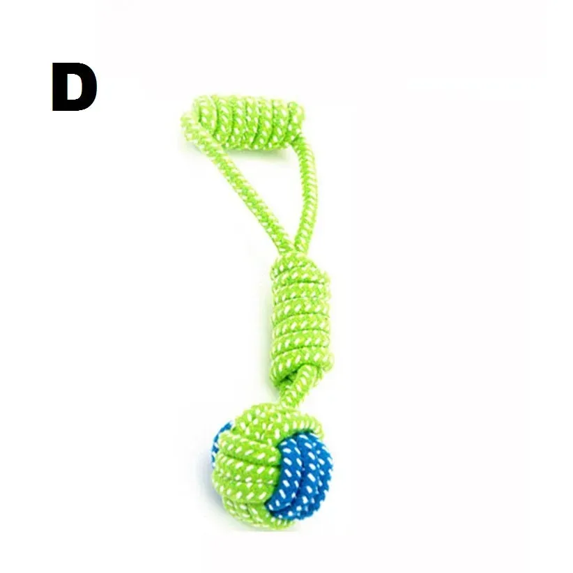 Dog Teeth Chew Rope Ball Toy