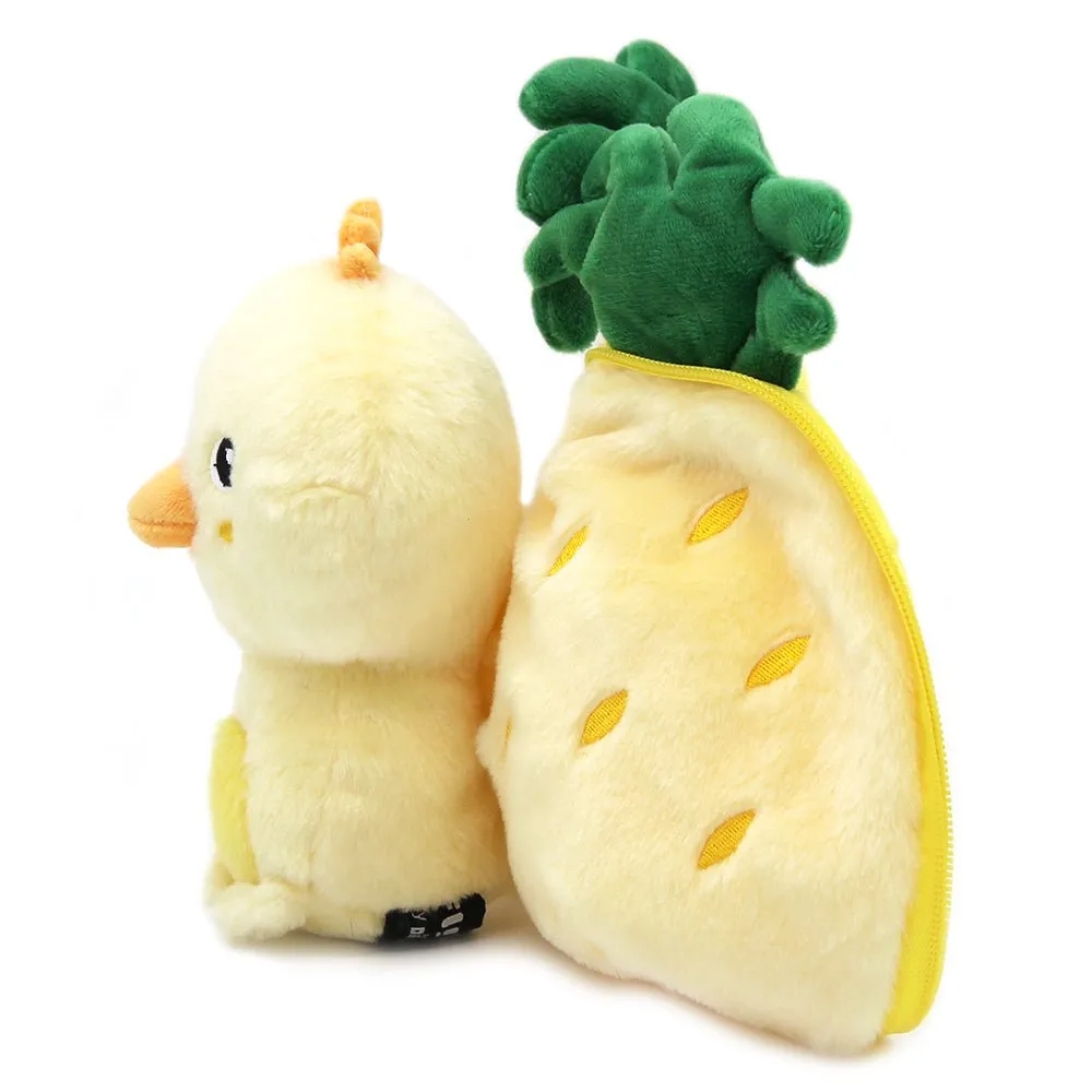 Flipetz Nugget the Chick/Pineapple 2-in-1 Soft Plush Collectable