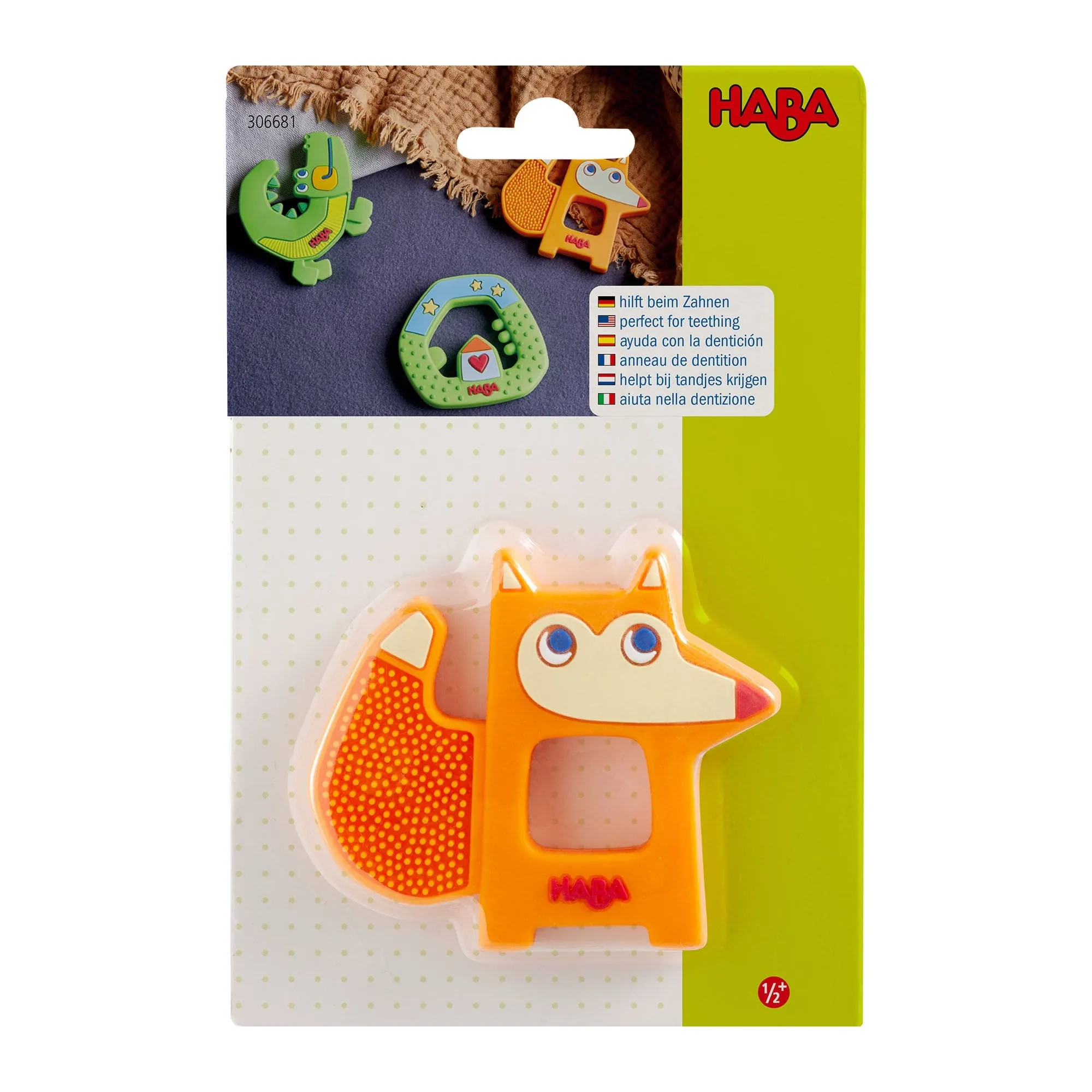 Fox Silicone Teething Toy