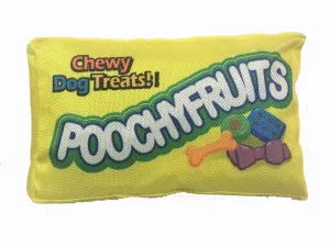 Fun Candy Plush Dog Toy - Poochyfruits