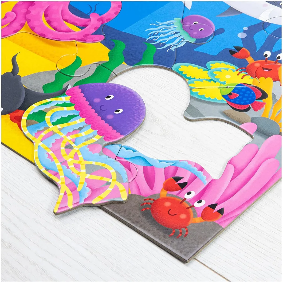 Galt Giant Floor Puzzle - Counting Creatures