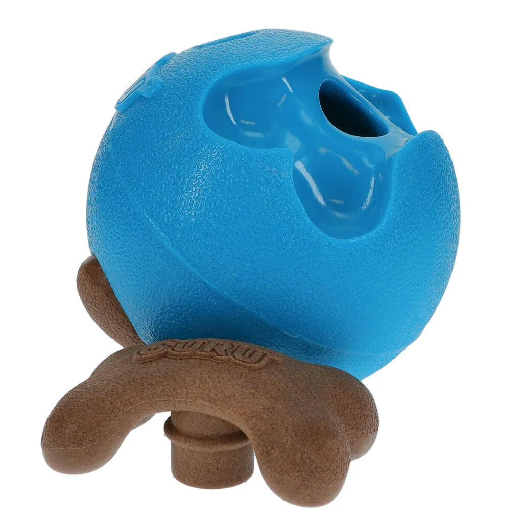 GURU Busy Ball Treat Dispenser Dog Toy, Medium