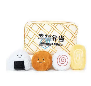 Hey Cuzzies Hide N Seek Happiness Bento Dog Toy