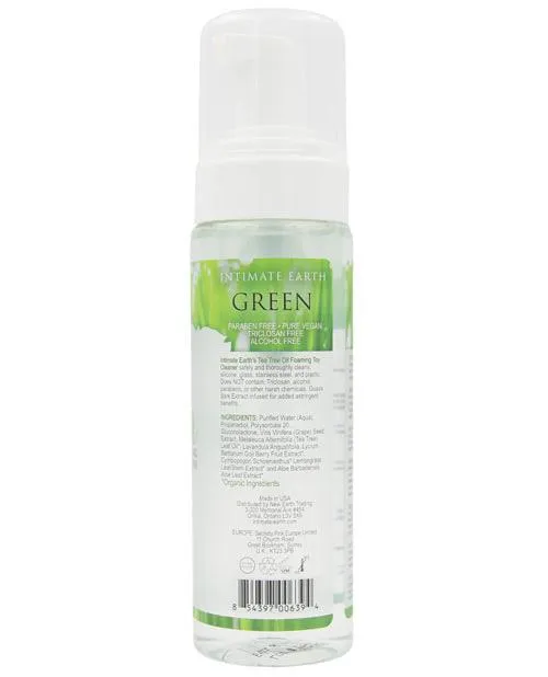 Intimate Earth Foaming Toy Cleaner - 200 Ml Green Tea Tree Oil