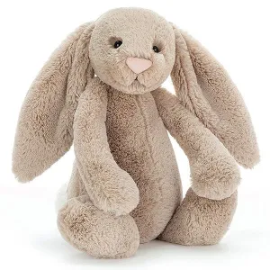 Jellycat Plush Toy Large Bashful Cream Bunny | Beige