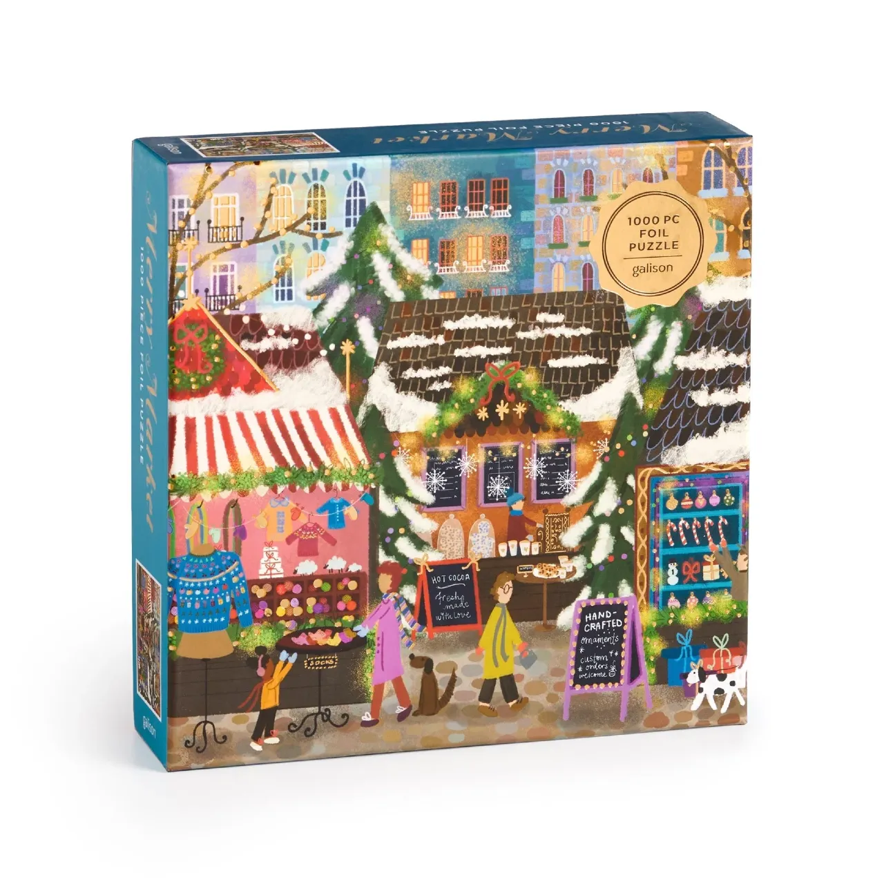 Joy Laforme Merry Market 1000 Piece Jigsaw Puzzle