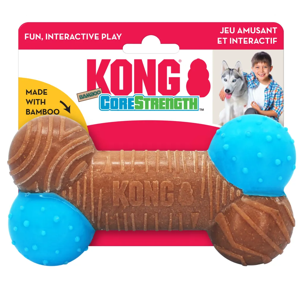 Kong CoreStrength Bamboo Bone Toy For Dogs, Large