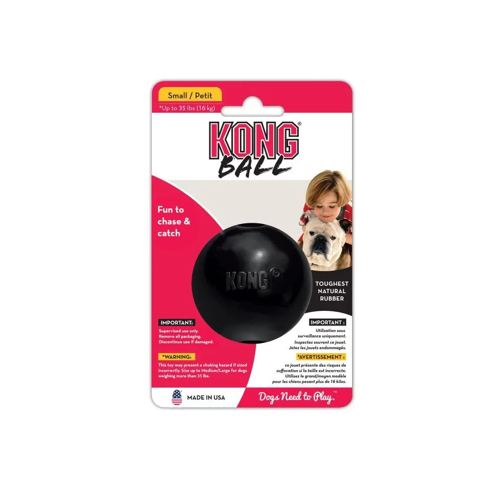 KONG Extreme Ball Small in Black