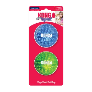 Kong Squeezz Geodz, Assorted 2-Pack, Dog Toy