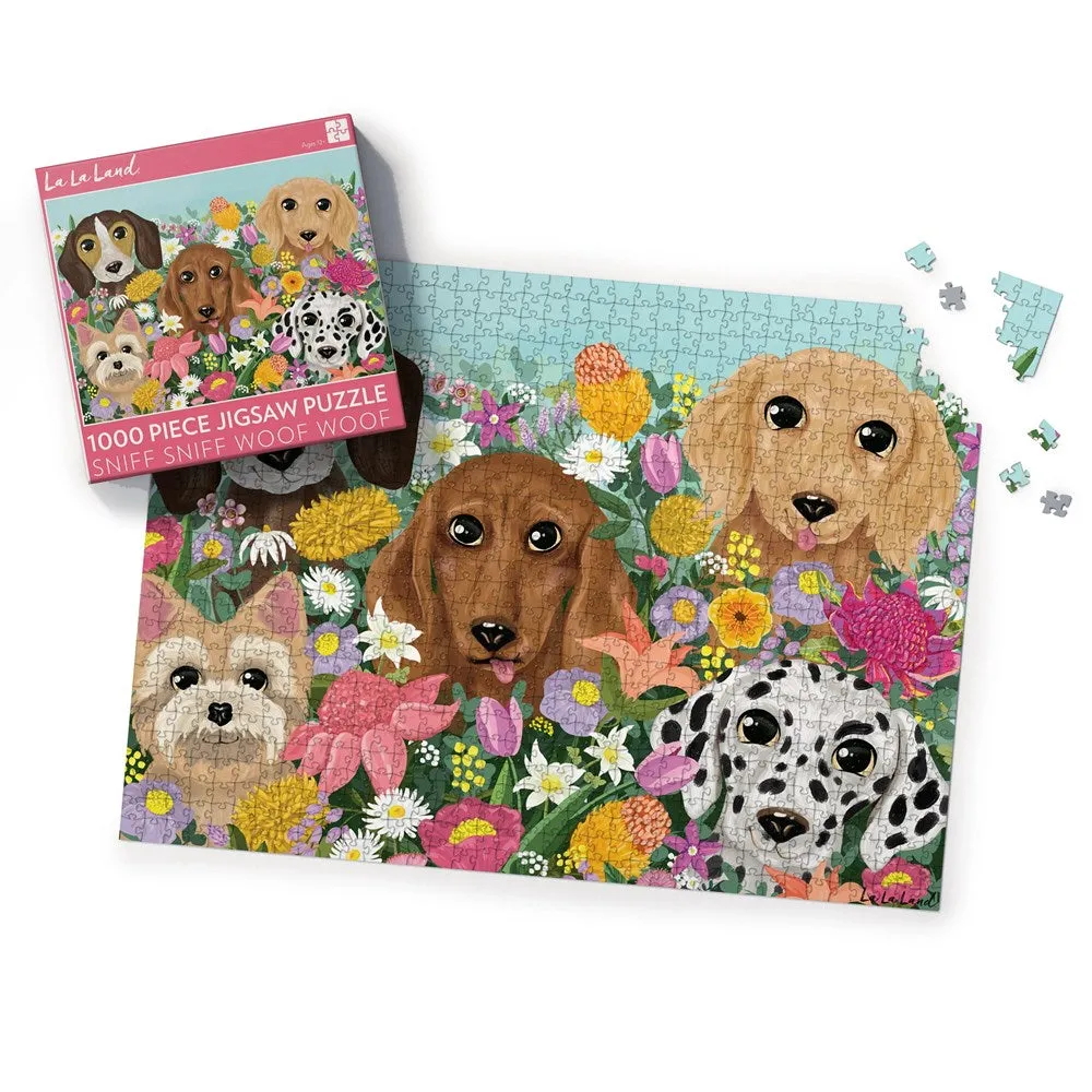 La La Land: Puzzle 1000pc Sniff Sniff Woof Woof