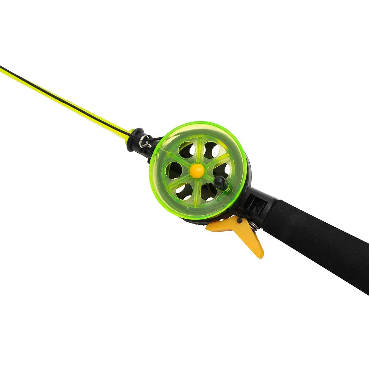 Lexi & Me Cat Fishing Rod Toy Yellow