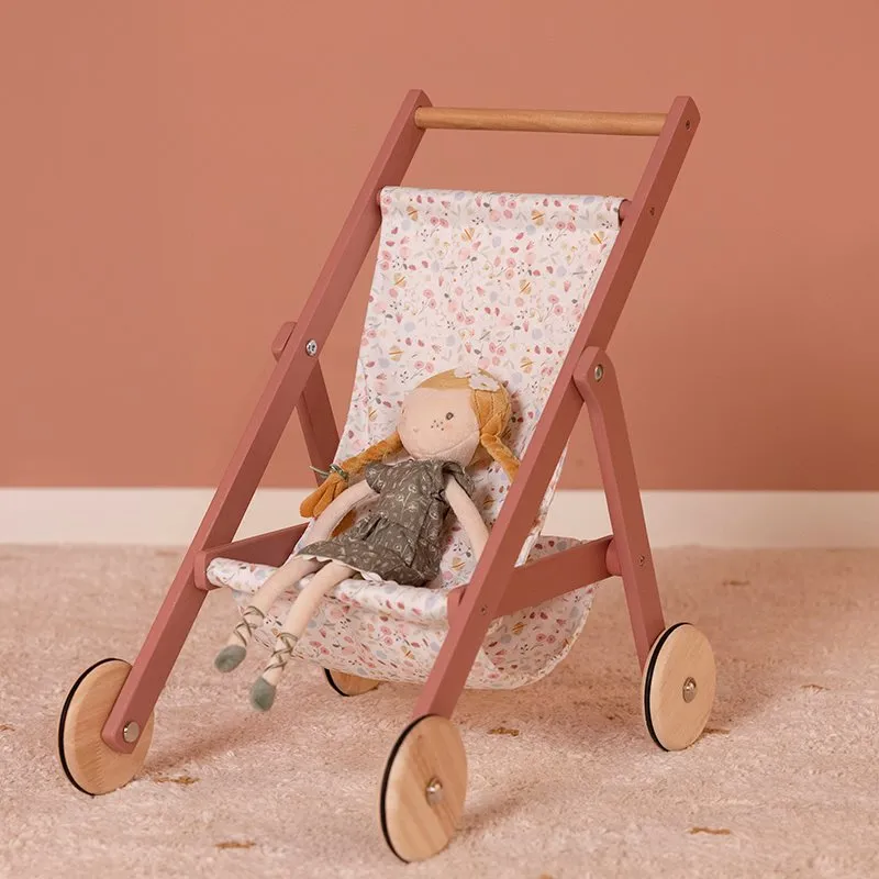 Little Dutch Doll Stroller - Flowers & Butterflies