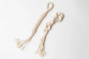 Macrame Rope Dog Toys: 2-Pack