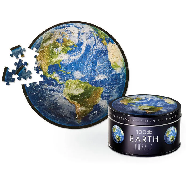 NASA Tin Puzzle Earth Pz100