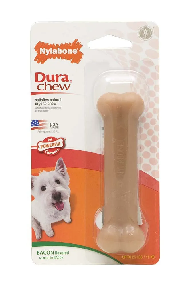 Nylabone Dura Chew Bacon Chew Bone Regular