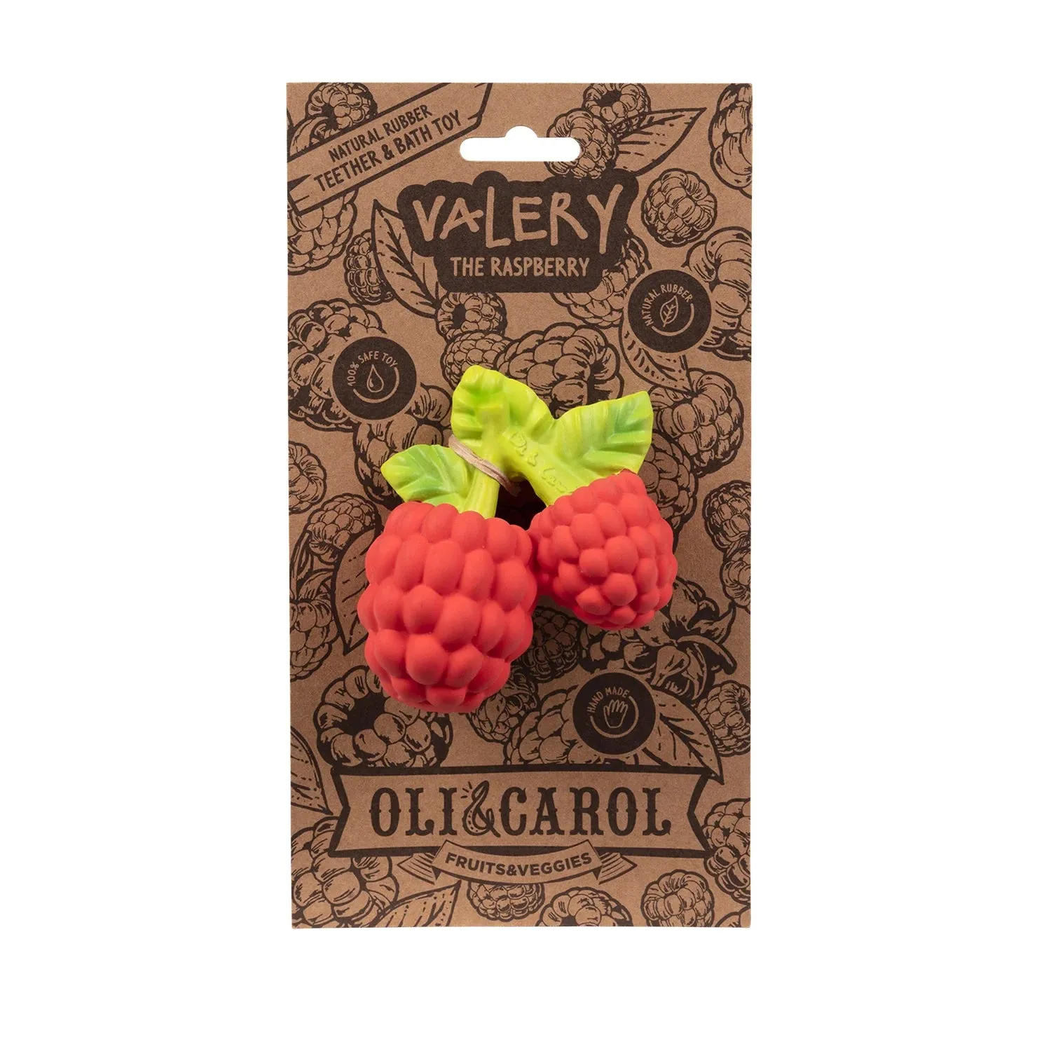 Oli & Carol | Valery the Raspberry Teether