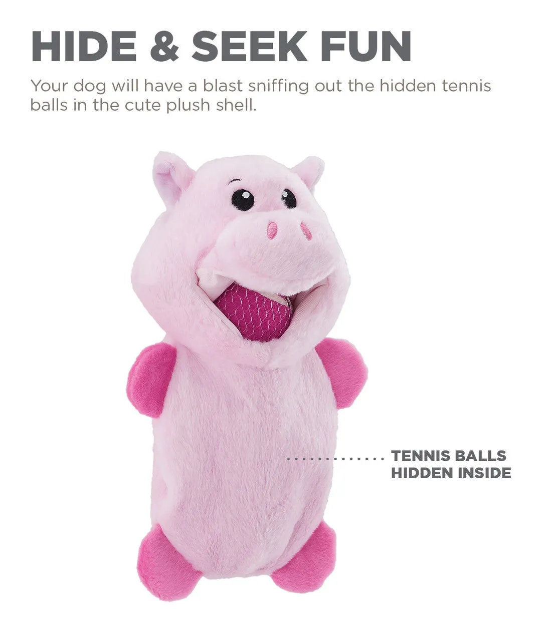 Outward Hound Ball Hogz Hide and Seek Dog Toy