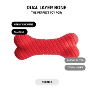 Playology Dual Layer Bone with Infused Scents in 3 Sizes