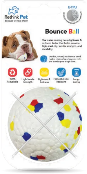 Rethink Pet Bounce Ball E-Tpu